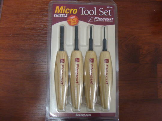 Flexcut Chisel Micro Tool Set