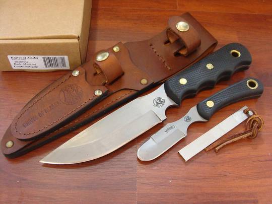 Knives of Alaska Muskrat D2 Suregrip Skinning Hunting Knife