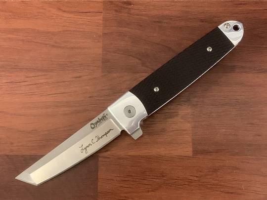 Cold Steel - Oyabun Tanto Flipper Folder Knife - Signature Limited