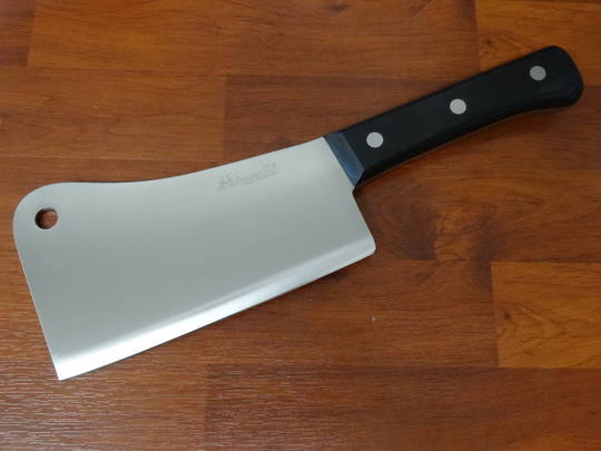 Due Cigni Chinese Chef's Knife Wood