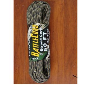 7 Strand Parachute Cord 100ft/31m Woodland Camo Paracord