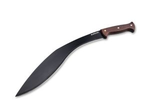 Tramontina Machete 12 Carbon Steel Satin Blade, Wooden Handle, No